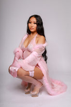 Load image into Gallery viewer, Baby pink sheer your love teddy set
