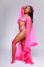 Load image into Gallery viewer, It’s my moment hot pink robe
