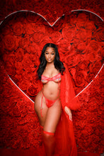 Load image into Gallery viewer, Luscious moments red lingerie set