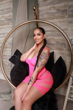 Load image into Gallery viewer, My main boo hot pink dress
