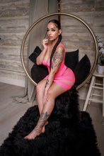 Load image into Gallery viewer, My main boo hot pink dress
