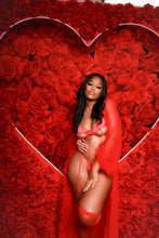 Load image into Gallery viewer, Luscious moments red lingerie set