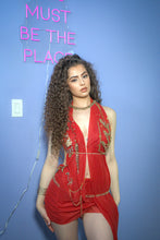 Load image into Gallery viewer, The only one for you embellished skirt set