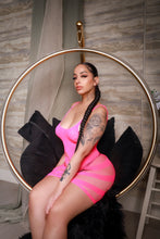 Load image into Gallery viewer, My main boo hot pink dress
