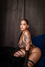 Load image into Gallery viewer, Got em’ whipped rose gold bodysuit