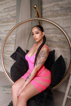 Load image into Gallery viewer, My main boo hot pink dress