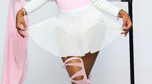 Load image into Gallery viewer, Tutu Tease Mini blanco Skirt
