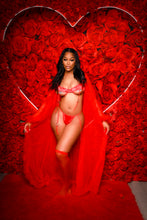 Load image into Gallery viewer, Luscious moments red lingerie set