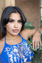 Load image into Gallery viewer, No Bars Mesh embellished skirt set