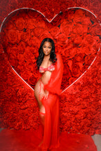 Load image into Gallery viewer, Luscious moments red lingerie set