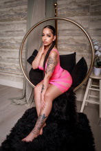 Load image into Gallery viewer, My main boo hot pink dress