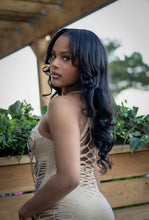 Load image into Gallery viewer, Her treasure embellished mesh dress