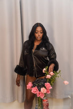 Load image into Gallery viewer, Relaxing days satin set