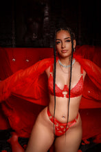 Load image into Gallery viewer, Feelin Love Sick lingerie set
