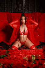 Load image into Gallery viewer, Feelin Love Sick lingerie set