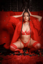 Load image into Gallery viewer, Feelin Love Sick lingerie set