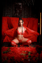 Load image into Gallery viewer, Feelin Love Sick lingerie set