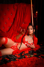 Load image into Gallery viewer, Feelin Love Sick lingerie set