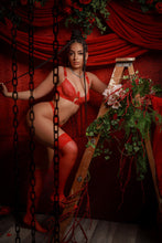 Load image into Gallery viewer, Feelin Love Sick lingerie set