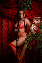 Load image into Gallery viewer, Feelin Love Sick lingerie set