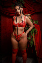 Load image into Gallery viewer, Feelin Love Sick lingerie set