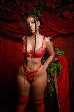 Load image into Gallery viewer, Feelin Love Sick lingerie set