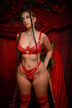 Load image into Gallery viewer, Feelin Love Sick lingerie set
