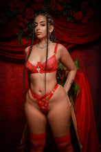 Load image into Gallery viewer, Feelin Love Sick lingerie set