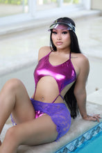 Load image into Gallery viewer, Pay with compliments purple bikini
