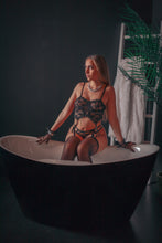 Load image into Gallery viewer, Noir Professional Heartbreaker lingerie set
