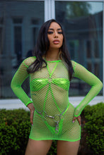 Load image into Gallery viewer, Sexy Instinct neon dress