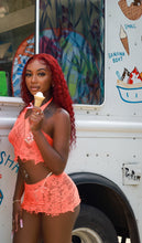 Load image into Gallery viewer, Look but don't touch orange 2 piece