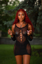Load image into Gallery viewer, Only In your Dreams Noir mini dress