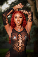 Load image into Gallery viewer, Only In your Dreams Noir mini dress