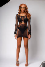Load image into Gallery viewer, I'm the catch Noir Dress