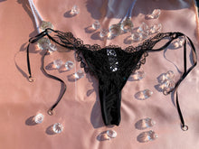 Load image into Gallery viewer, Doll of the hour noir beaded panty
