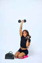 Load image into Gallery viewer, Sculpt Hour Black Shorts
