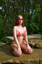 Load image into Gallery viewer, Crystal Captivating Views Orange Bikini
