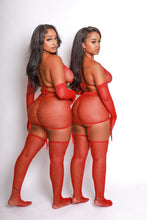 Load image into Gallery viewer, Red Dark n Dainty Set
